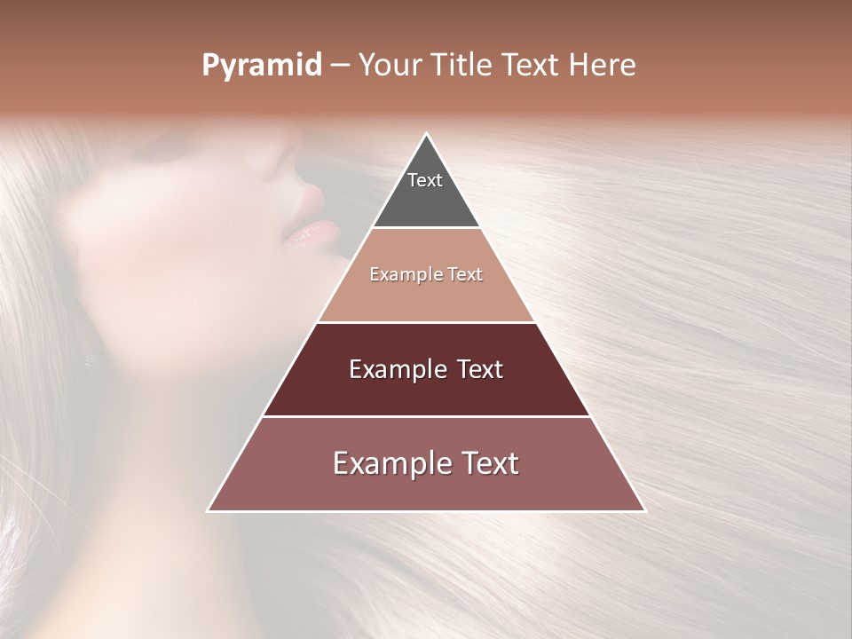 Model Salon Coloring PowerPoint Template