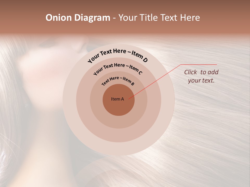 Model Salon Coloring PowerPoint Template