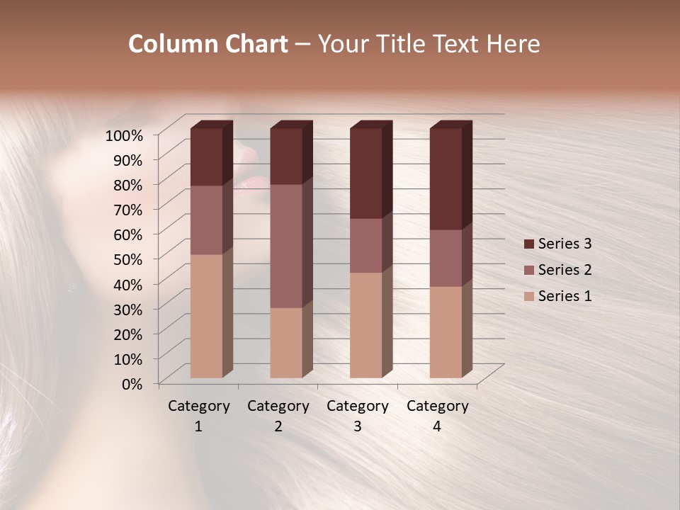Model Salon Coloring PowerPoint Template