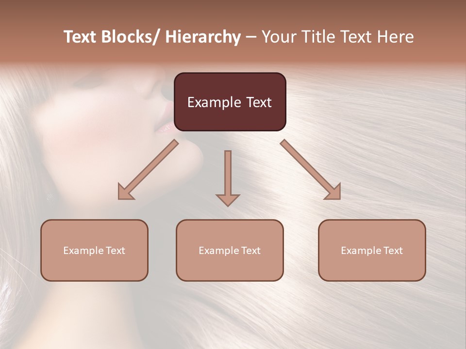 Model Salon Coloring PowerPoint Template
