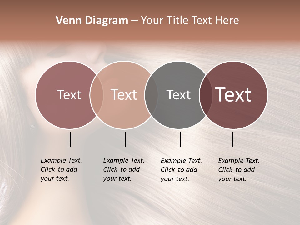 Model Salon Coloring PowerPoint Template