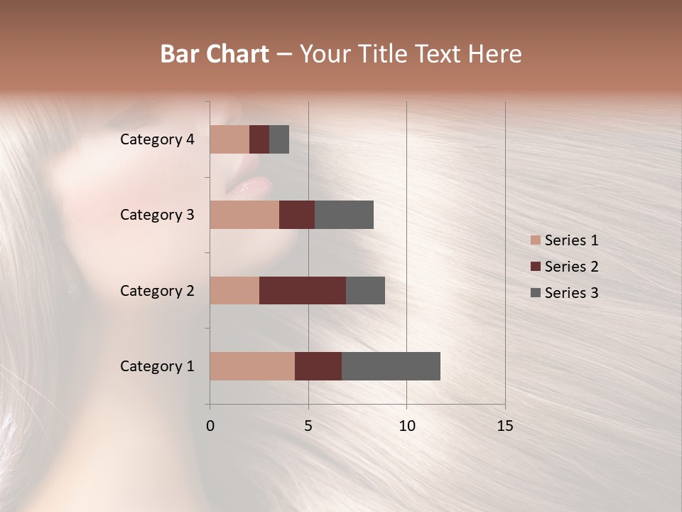 Model Salon Coloring PowerPoint Template