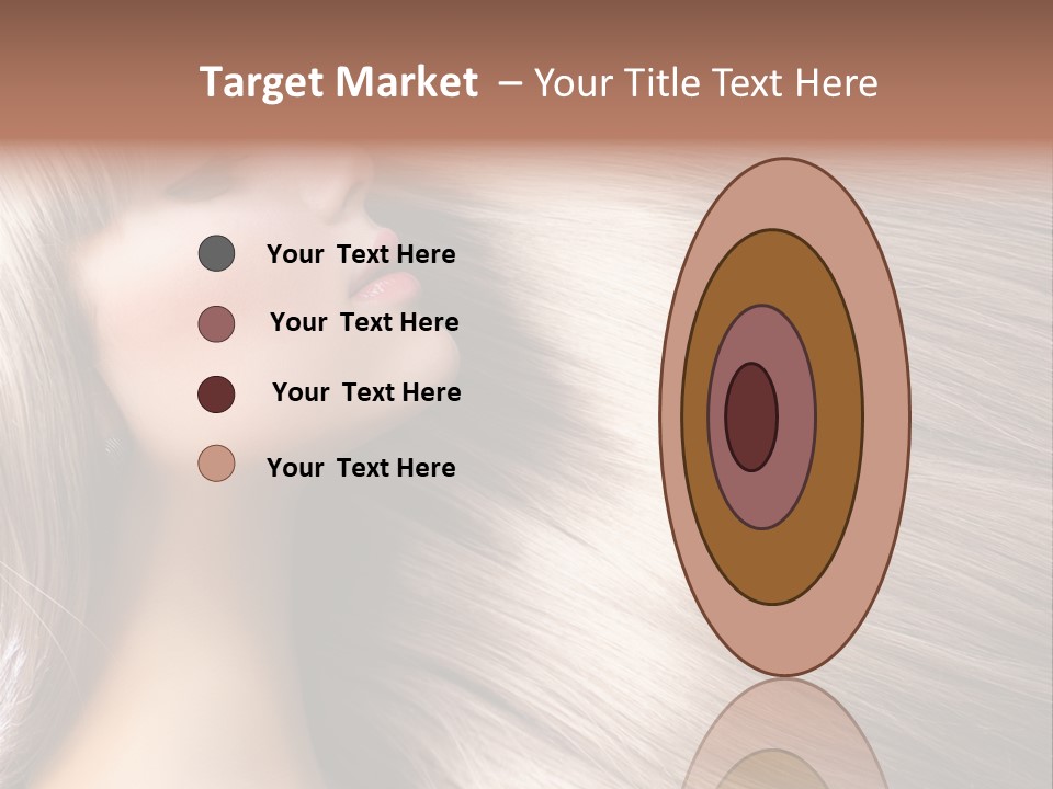 Model Salon Coloring PowerPoint Template