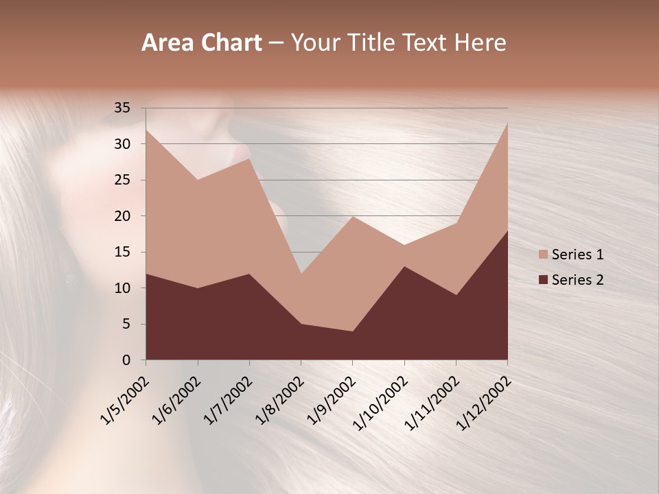 Model Salon Coloring PowerPoint Template