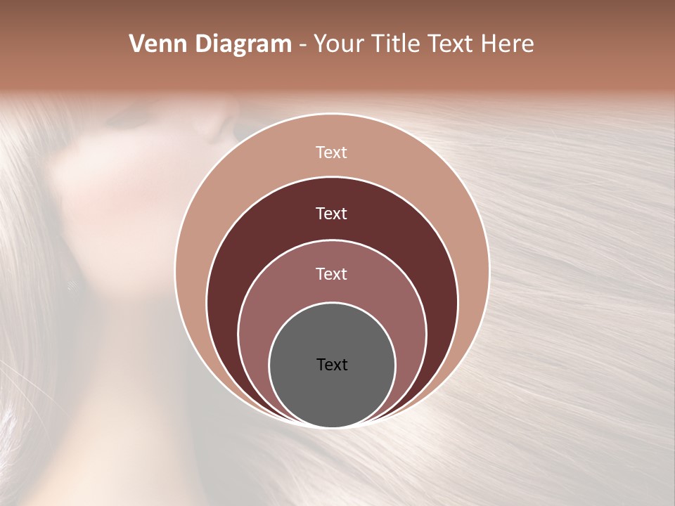 Model Salon Coloring PowerPoint Template