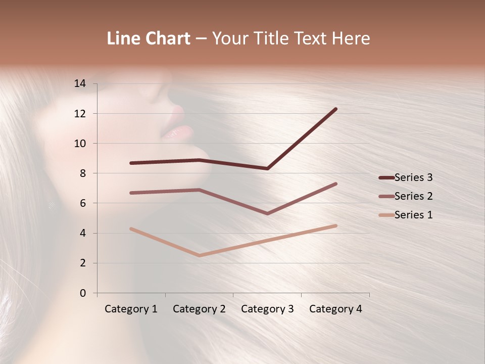 Model Salon Coloring PowerPoint Template