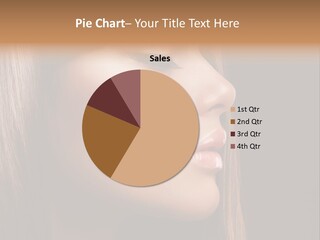 Model Brown Bright PowerPoint Template