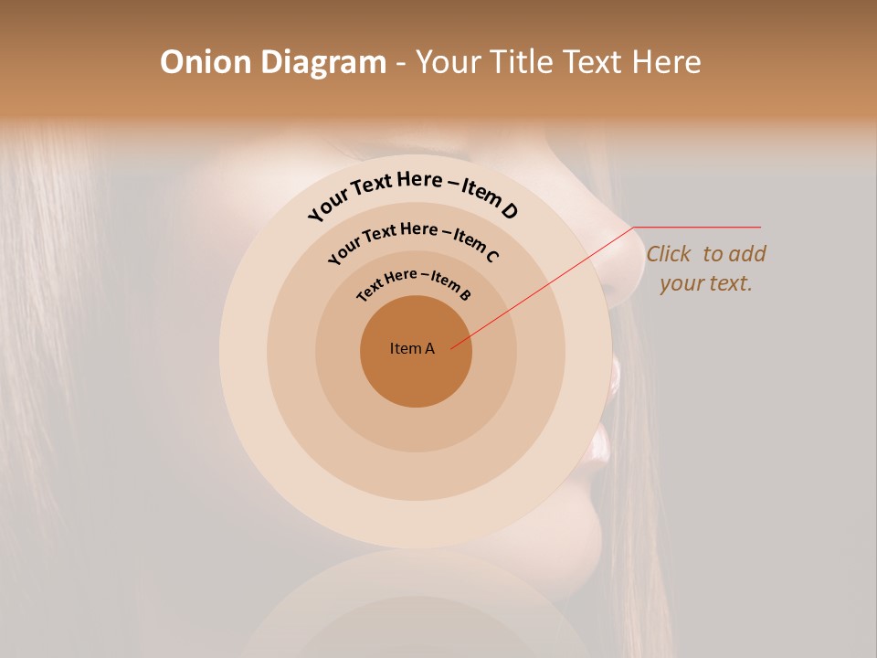 Model Brown Bright PowerPoint Template