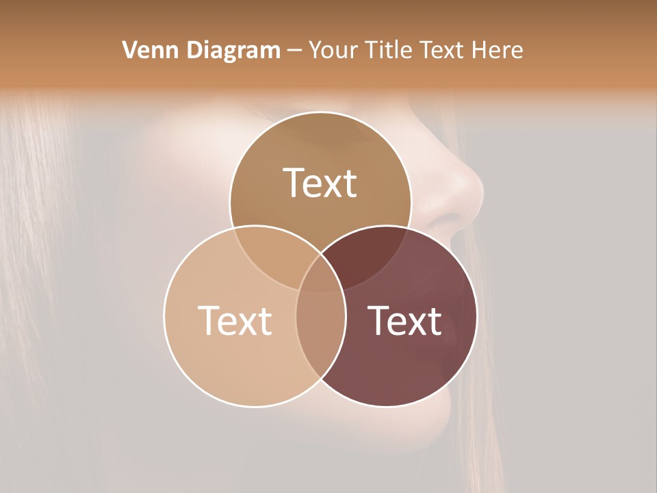 Model Brown Bright PowerPoint Template