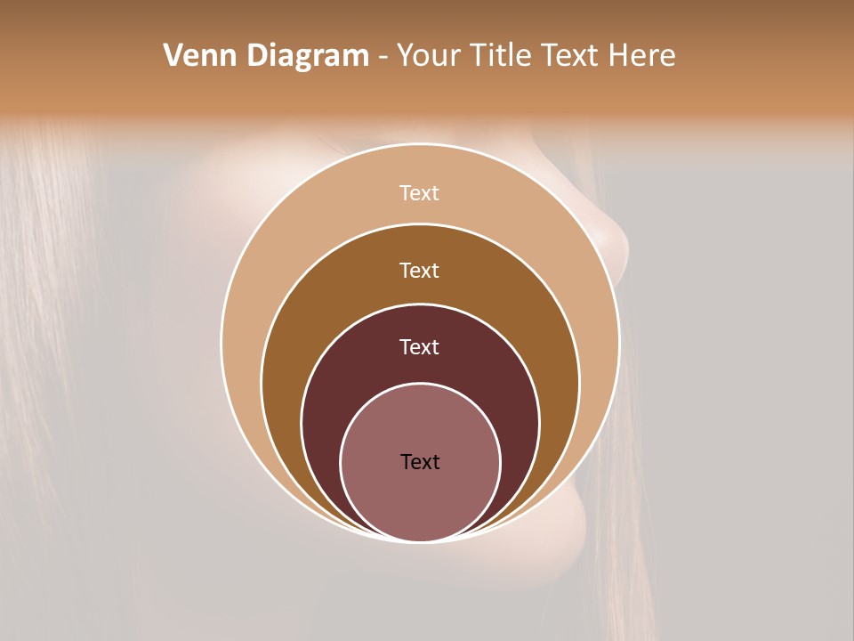 Model Brown Bright PowerPoint Template