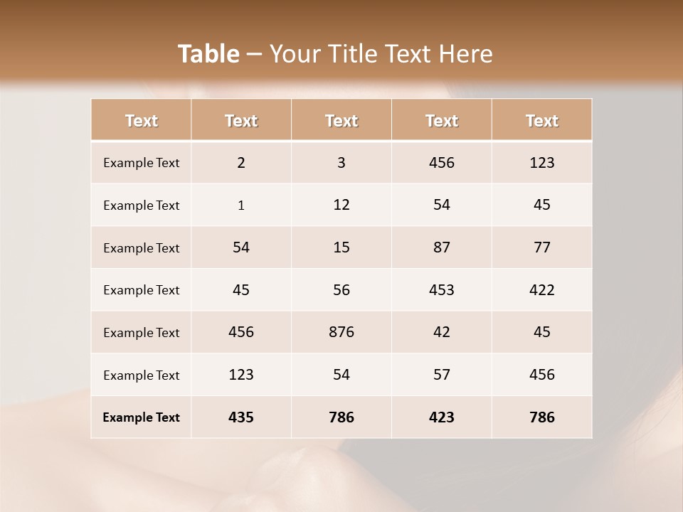 Adult Attractive Long PowerPoint Template