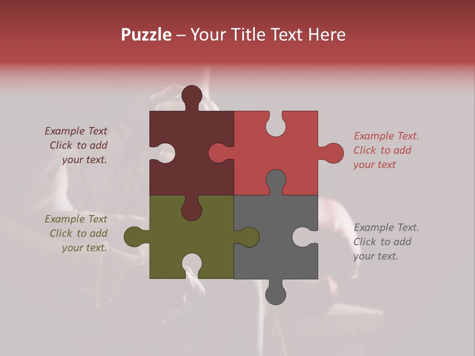 Girl Athlete Sports Clothing PowerPoint Template