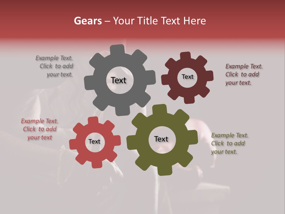 Girl Athlete Sports Clothing PowerPoint Template