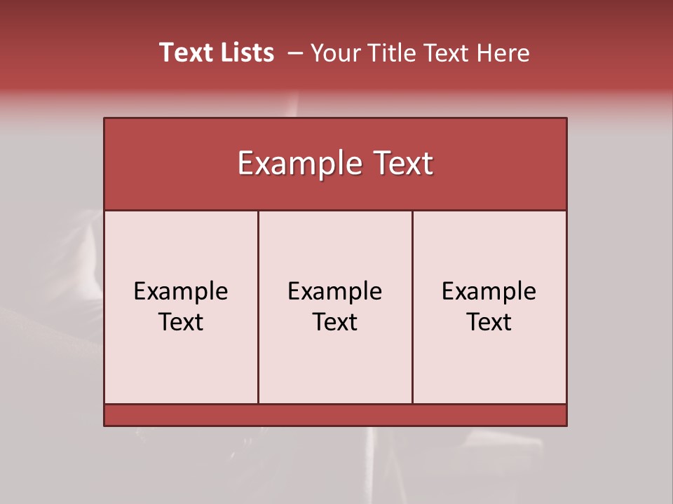 Girl Athlete Sports Clothing PowerPoint Template