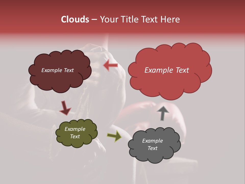 Girl Athlete Sports Clothing PowerPoint Template