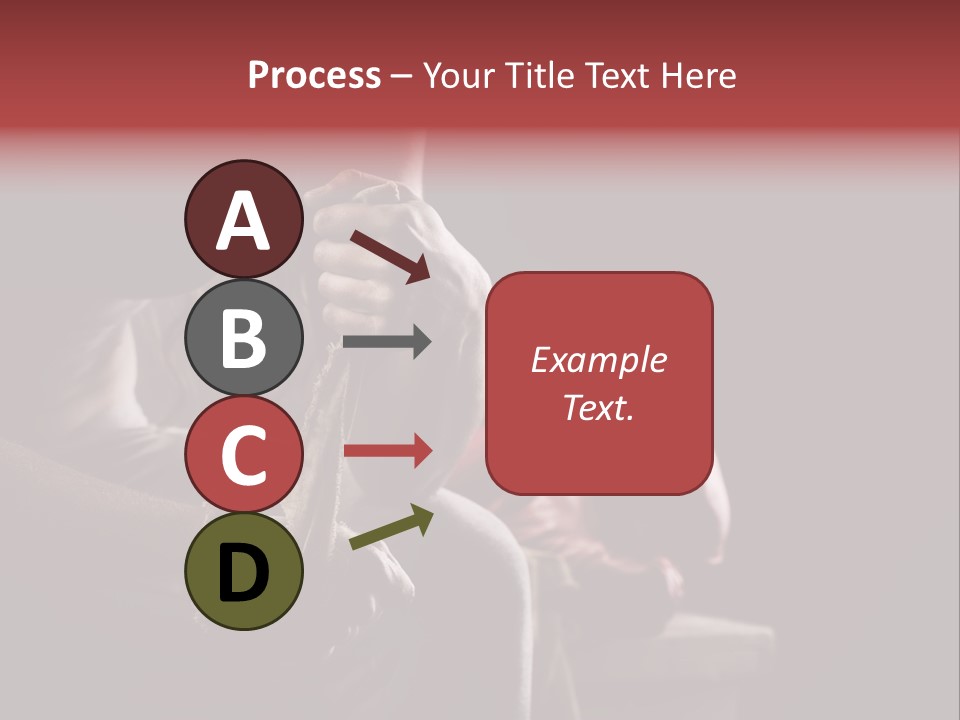 Girl Athlete Sports Clothing PowerPoint Template