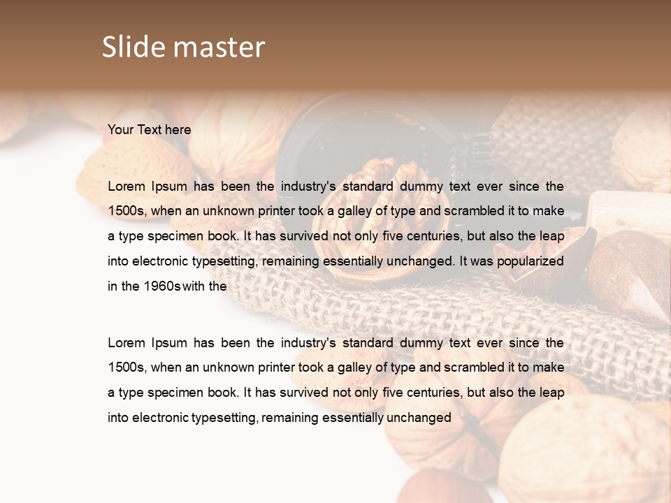 Cracked Pressure Assortment PowerPoint Template