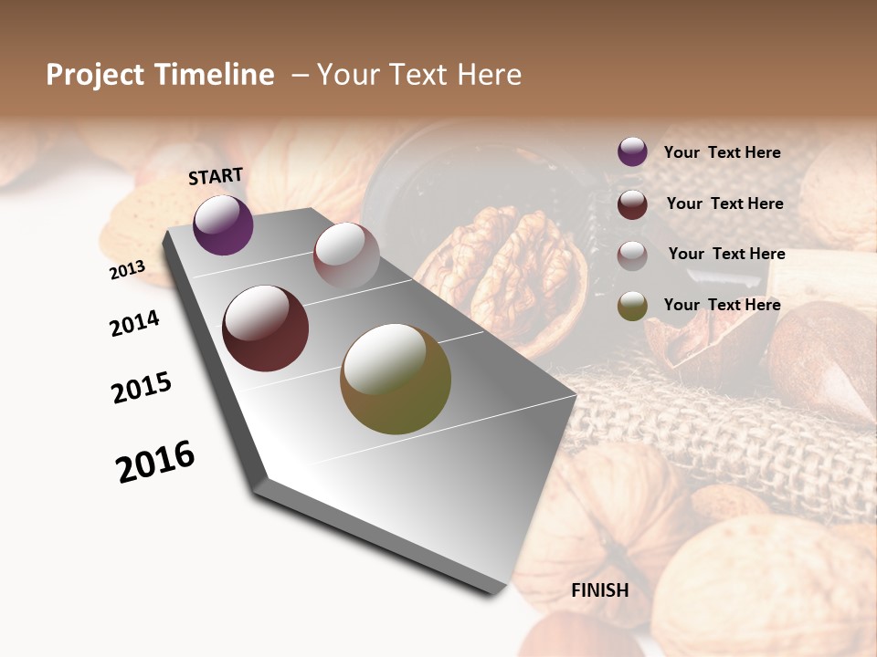 Cracked Pressure Assortment PowerPoint Template