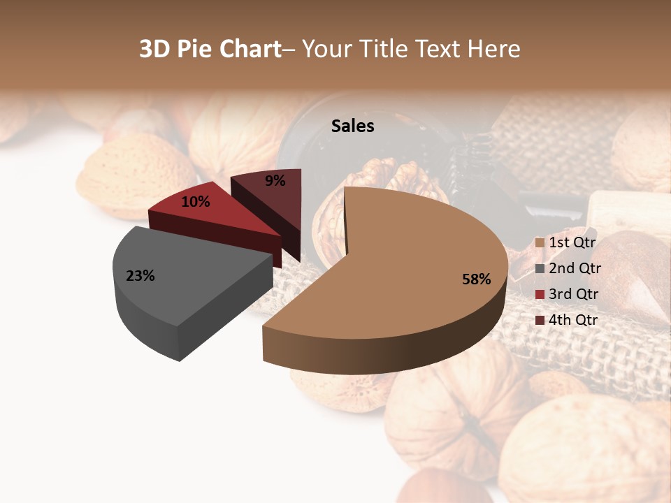 Cracked Pressure Assortment PowerPoint Template