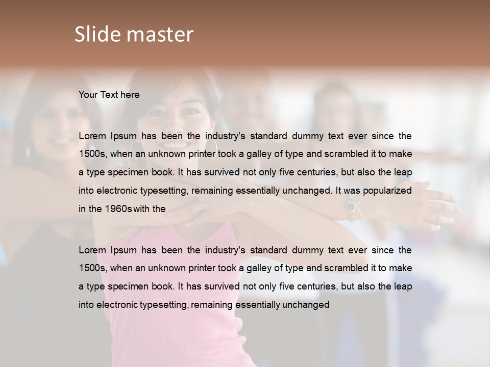 Latin Abs Abdominales PowerPoint Template