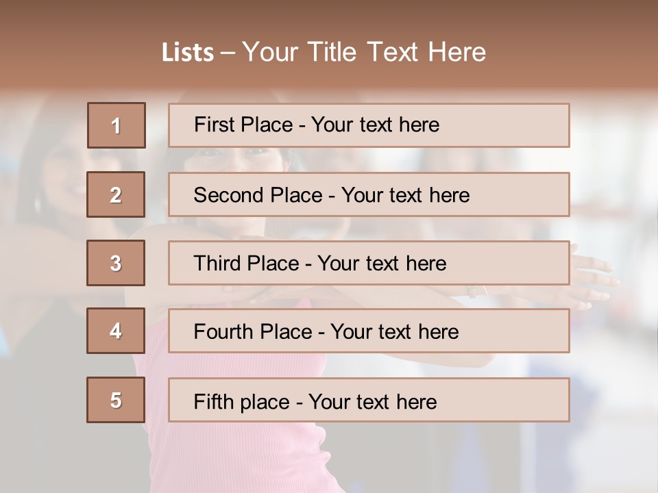 Latin Abs Abdominales PowerPoint Template