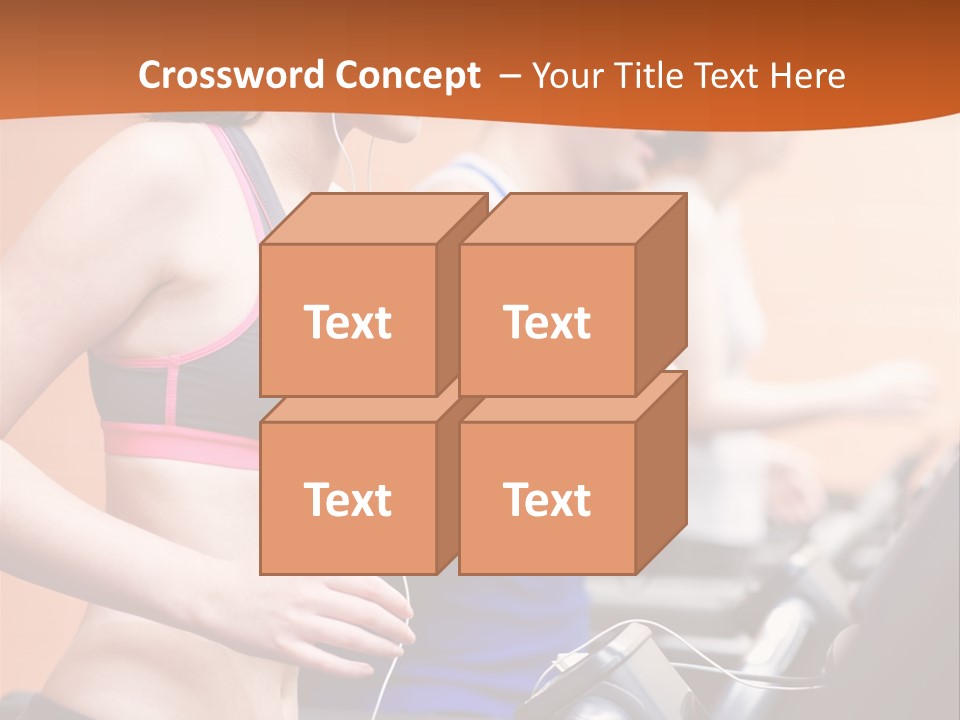 Center Male Shoulder PowerPoint Template