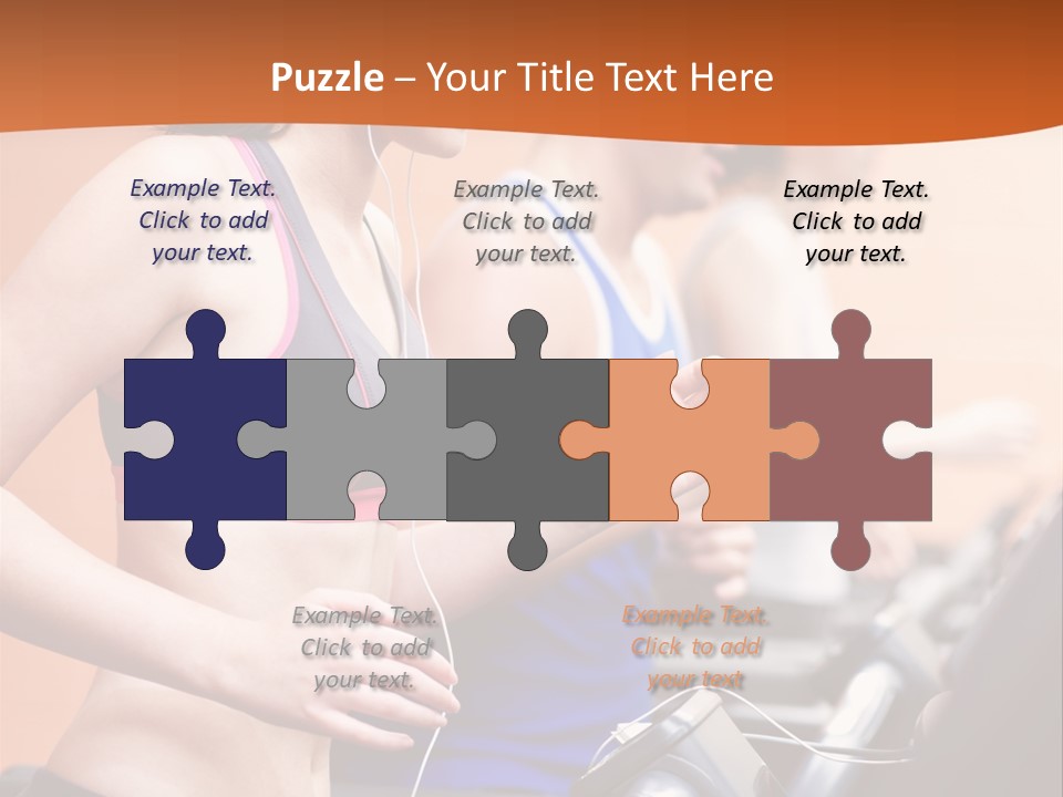 Center Male Shoulder PowerPoint Template