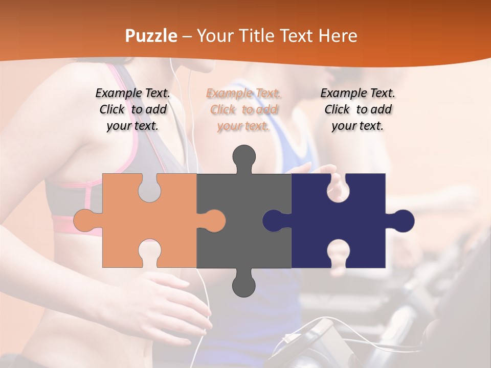 Center Male Shoulder PowerPoint Template