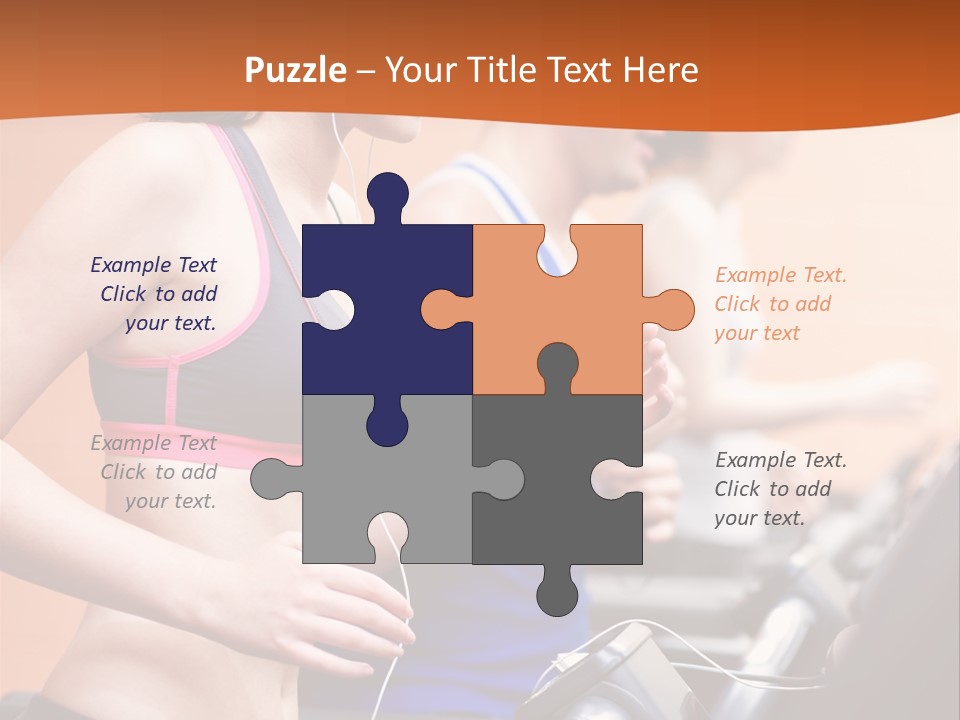 Center Male Shoulder PowerPoint Template