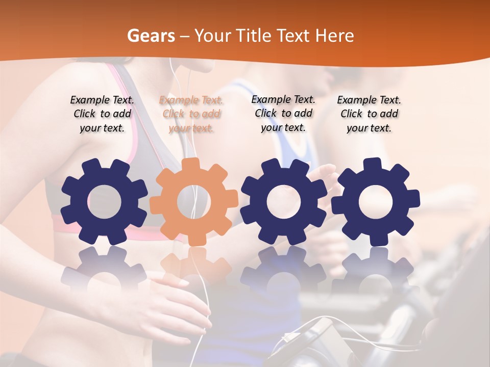 Center Male Shoulder PowerPoint Template