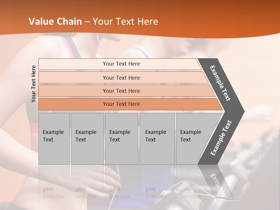 Center Male Shoulder PowerPoint Template