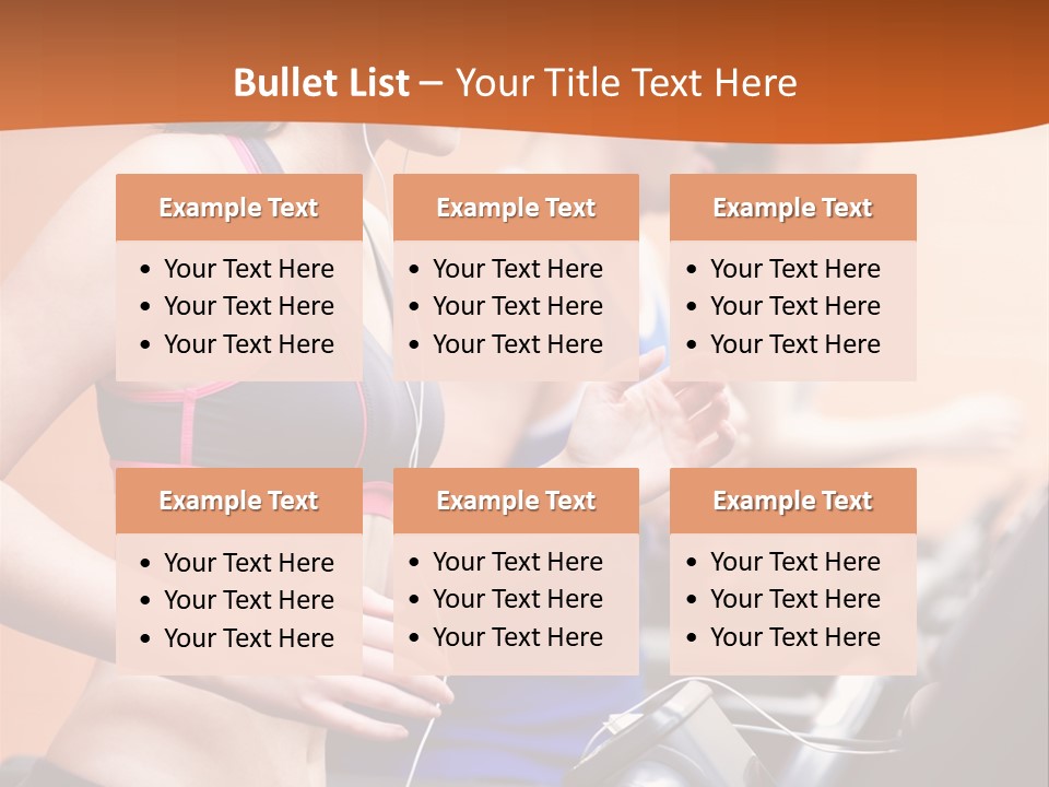 Center Male Shoulder PowerPoint Template