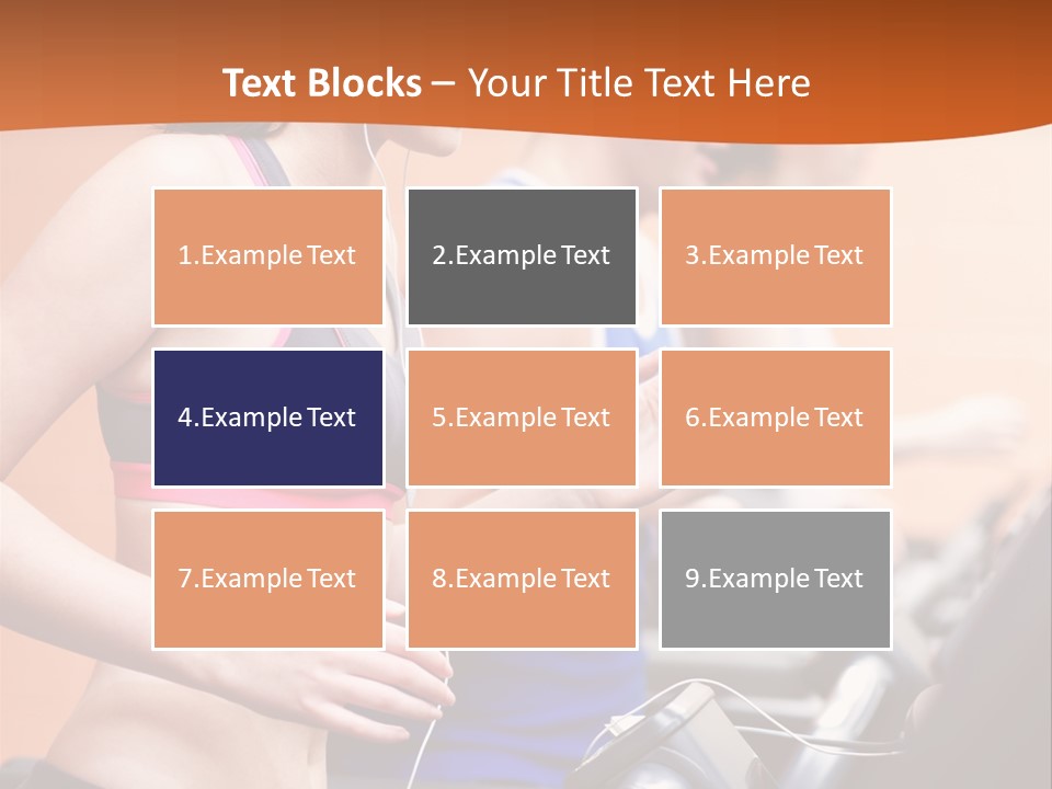 Center Male Shoulder PowerPoint Template