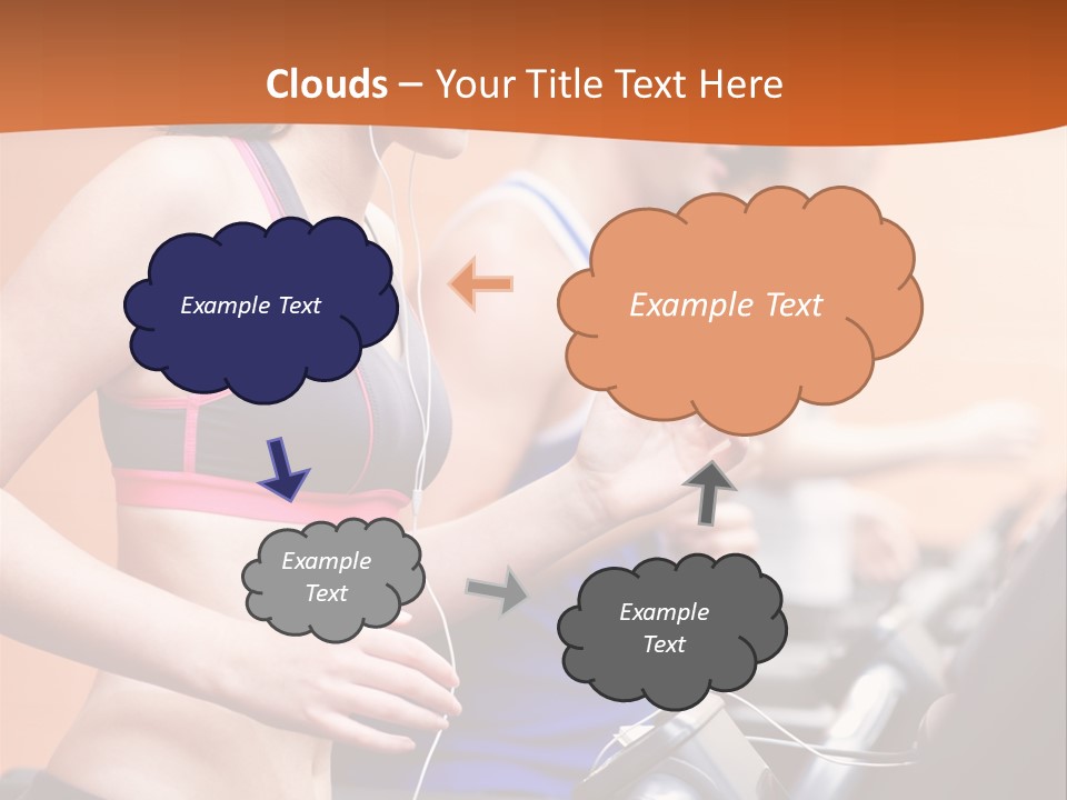 Center Male Shoulder PowerPoint Template