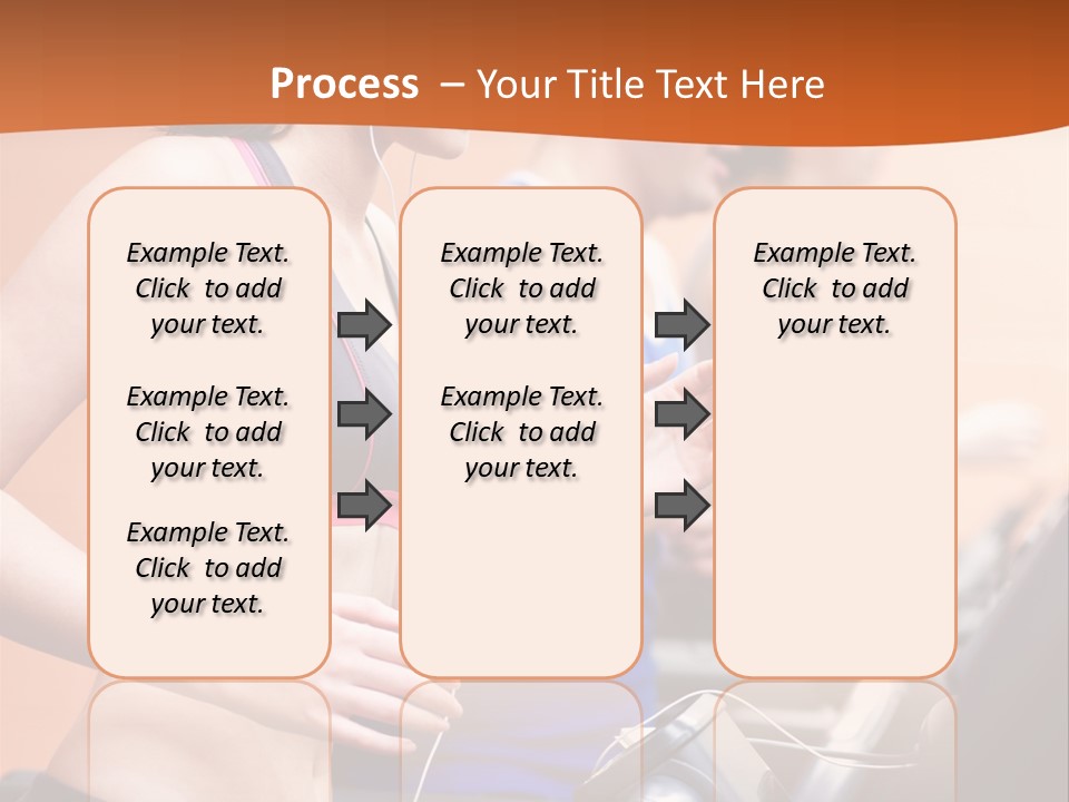 Center Male Shoulder PowerPoint Template