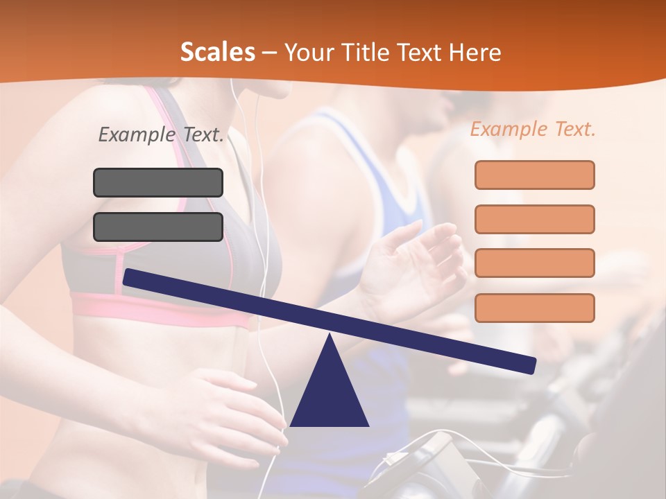 Center Male Shoulder PowerPoint Template