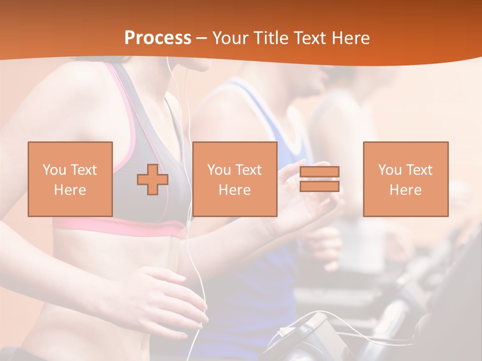 Center Male Shoulder PowerPoint Template