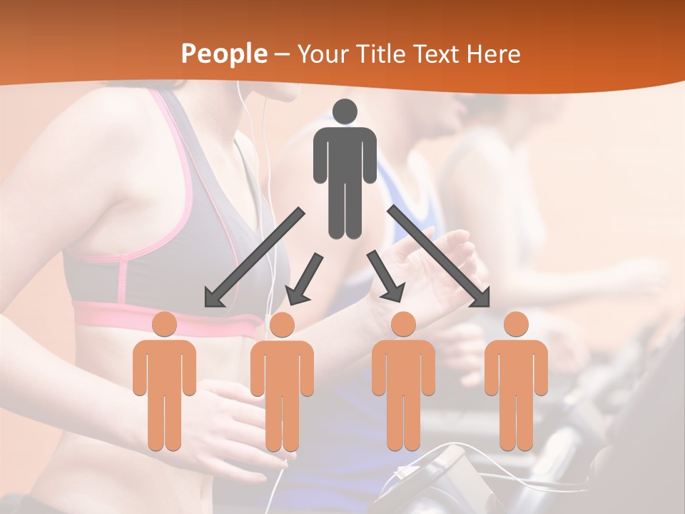 Center Male Shoulder PowerPoint Template