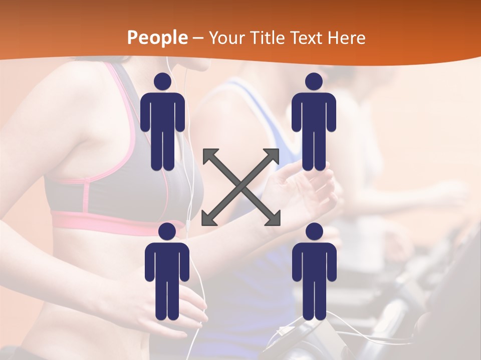 Center Male Shoulder PowerPoint Template