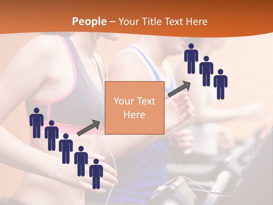 Center Male Shoulder PowerPoint Template