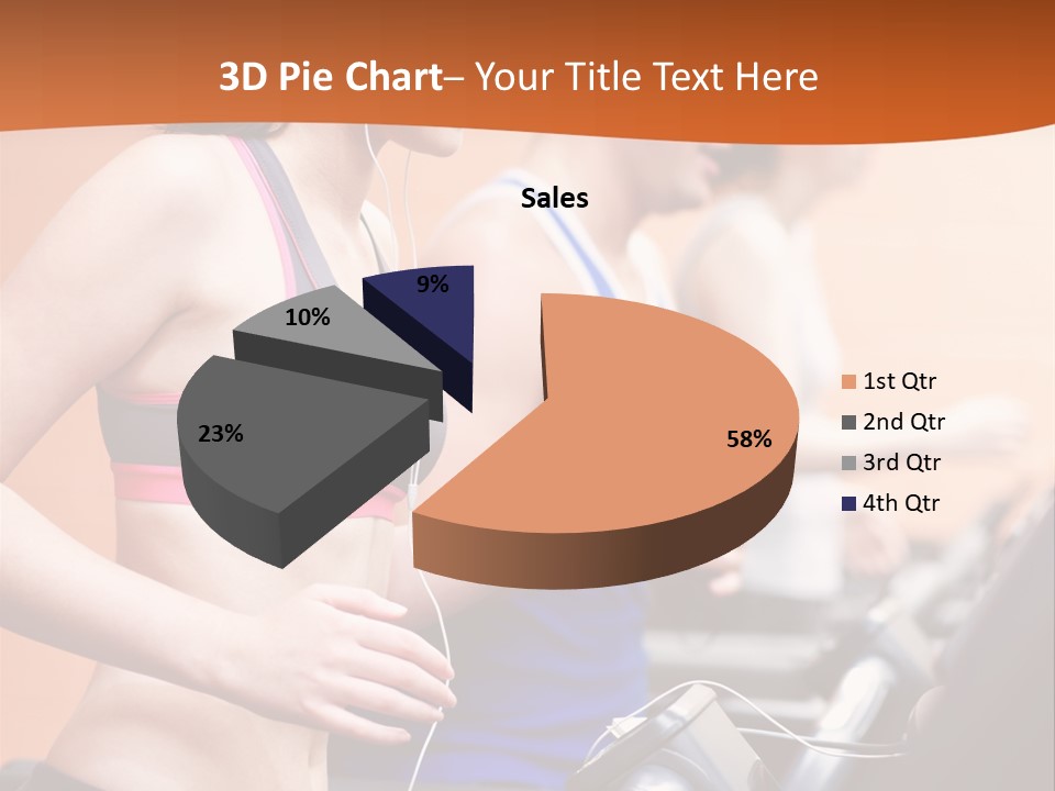 Center Male Shoulder PowerPoint Template