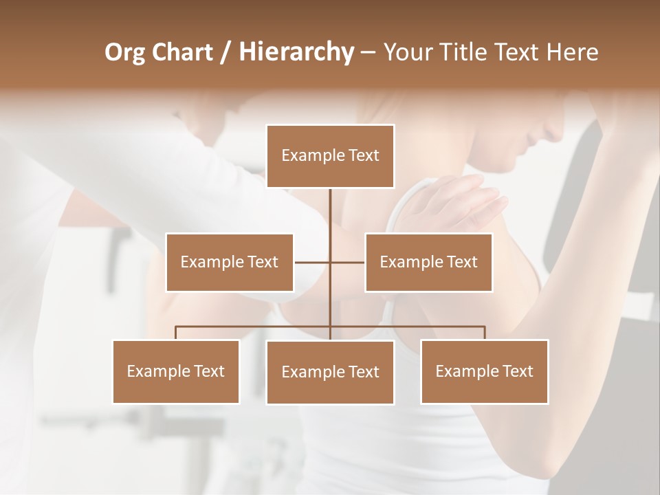 Two Stationary Equipment Athletic Injury PowerPoint Template