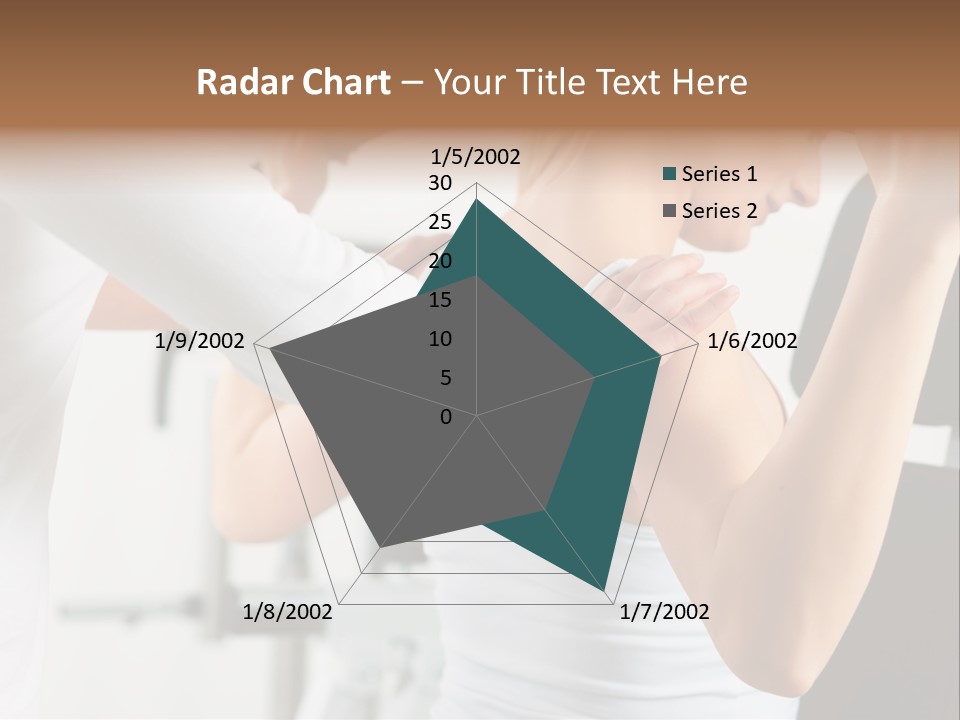 Two Stationary Equipment Athletic Injury PowerPoint Template