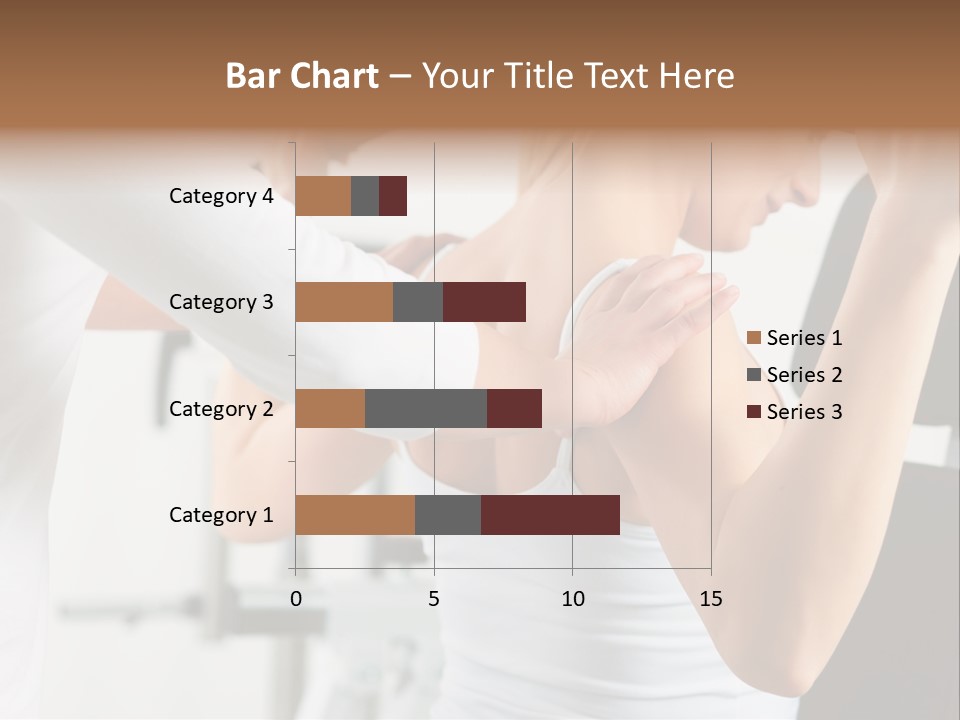 Two Stationary Equipment Athletic Injury PowerPoint Template
