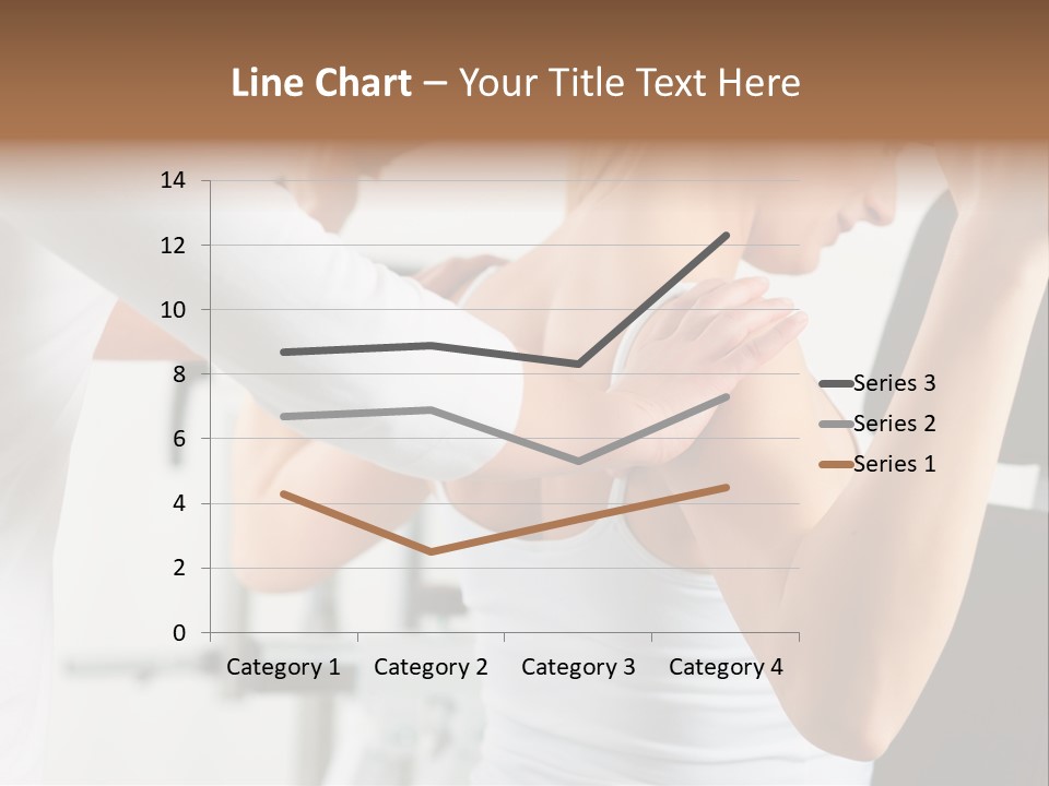 Two Stationary Equipment Athletic Injury PowerPoint Template