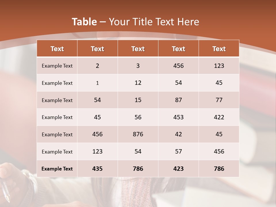 Student Read Young PowerPoint Template