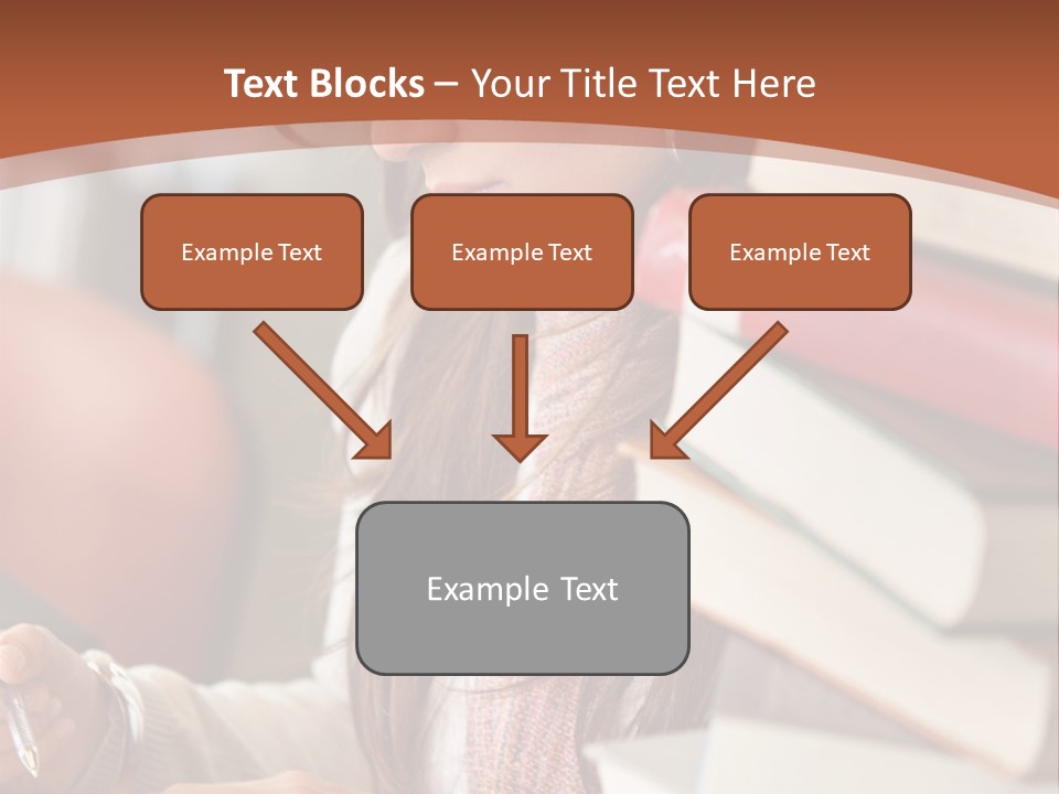 Student Read Young PowerPoint Template