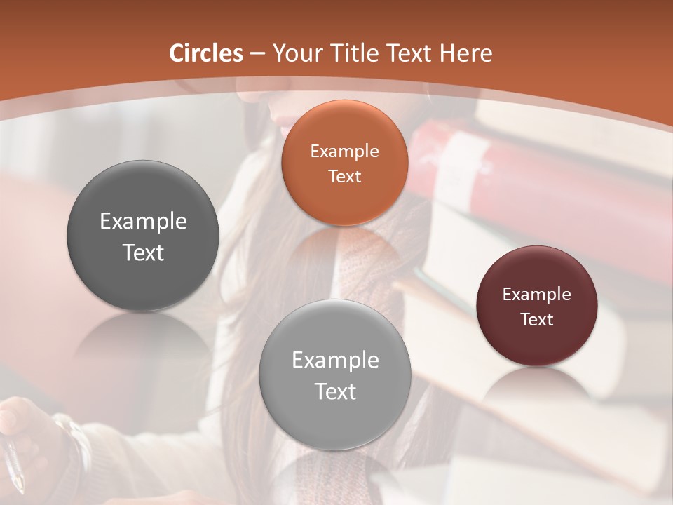 Student Read Young PowerPoint Template