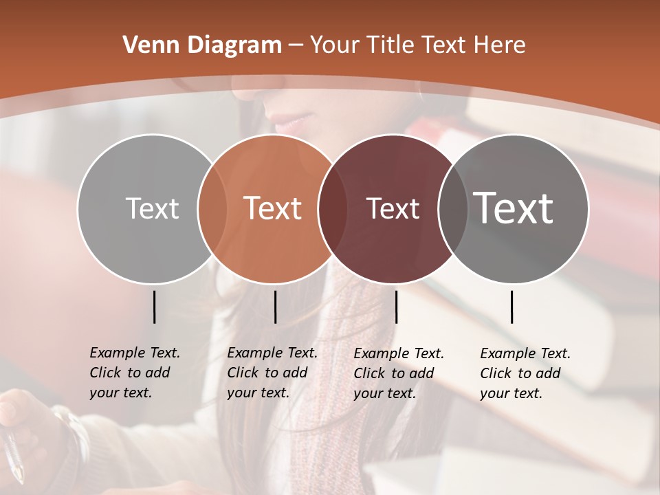 Student Read Young PowerPoint Template