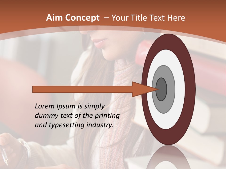 Student Read Young PowerPoint Template